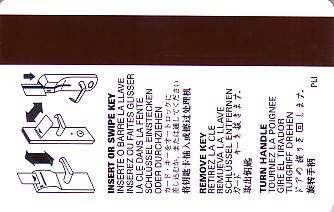 Hotel Keycard Hilton Homewood Generic Back