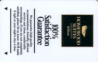 Hotel Keycard Hilton Homewood Generic Front