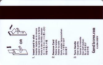 Hotel Keycard Hilton Homewood Generic Back