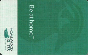 Hotel Keycard Hilton Homewood Generic Front