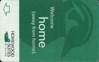 Hotel Keycard Hilton Homewood Generic Front