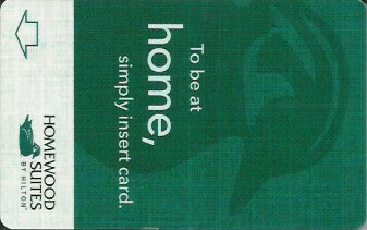 Hotel Keycard Hilton Homewood Generic Front