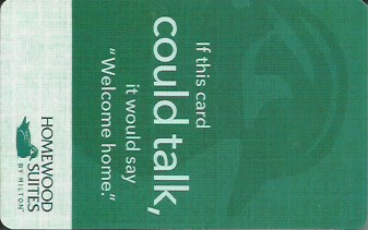 Hotel Keycard Hilton Homewood Generic Front
