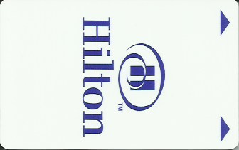 Hotel Keycard Hilton Generic Front