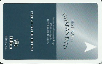 Hotel Keycard Hilton Generic Front