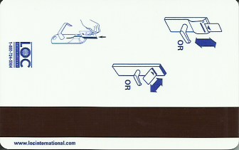 Hotel Keycard Hilton Generic Back