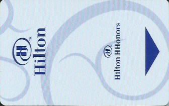 Hotel Keycard Hilton Generic Front