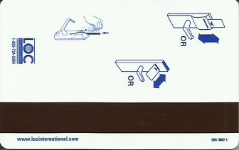 Hotel Keycard Hilton Generic Back