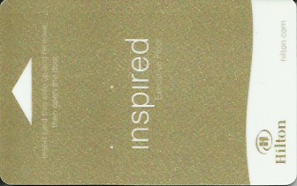 Hotel Keycard Hilton Generic Front