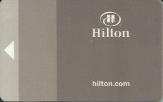 Hotel Keycard Hilton Generic Front