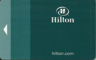 Hotel Keycard Hilton Generic Front