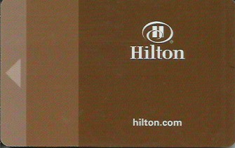 Hotel Keycard Hilton Generic Front