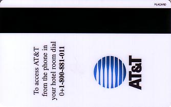 Hotel Keycard Hilton  Australia Back