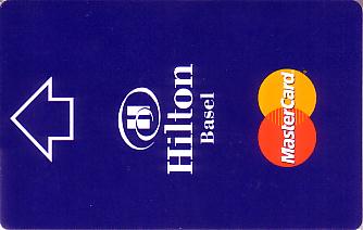 Hotel Keycard Hilton Basel Switzerland Front