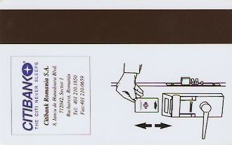 Hotel Keycard Hilton Bucharest Romania Back