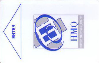 Hotel Keycard Hilton Bucharest Romania Front