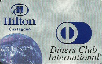 Hotel Keycard Hilton Cartagena Spain Front