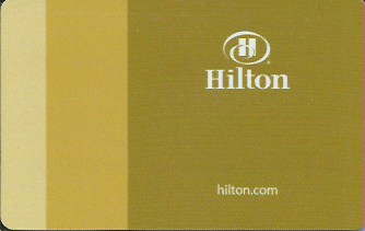 Hotel Keycard Hilton Colombo Sri Lanka Front