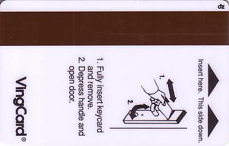 Hotel Keycard Hilton Colombo Sri Lanka Back