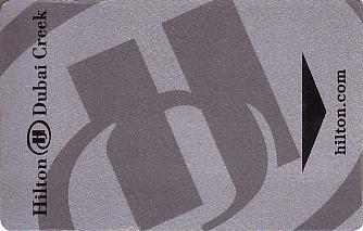 Hotel Keycard Hilton Dubai United Arab Emirates Front