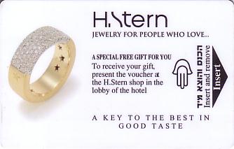 Hotel Keycard Hilton Eilat Israel Front