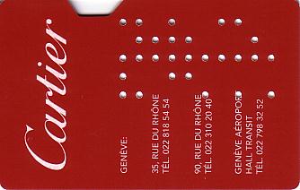 Hotel Keycard Hilton Geneva Switzerland Back