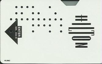 Hotel Keycard Hilton  Greece Front