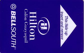 Hotel Keycard Hilton Guayaquil Ecuador Front