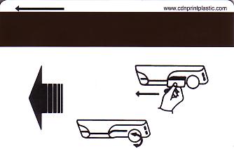 Hotel Keycard Hilton Innsbruck Austria Back