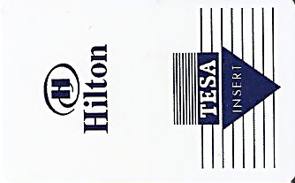 Hotel Keycard Hilton Madinah Saudi Arabia Front