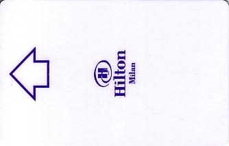 Hotel Keycard Hilton Milan Italy Front