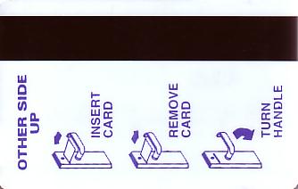 Hotel Keycard Hilton  Malta Back