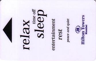 Hotel Keycard Hilton Mumbai India Front