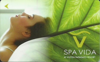 Hotel Keycard Hilton Papagayo Costa Rica Front