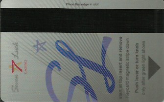 Hotel Keycard Hilton Seoul Korea Back
