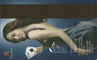 Hotel Keycard Hilton Seoul Korea Back