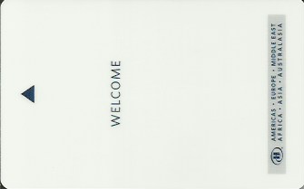 Hotel Keycard Hilton Seoul Korea Front