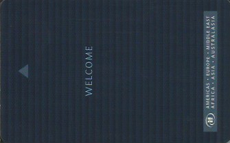 Hotel Keycard Hilton  Singapore Front