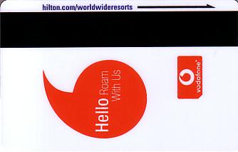Hotel Keycard Hilton Sharm El Sheikh Egypt Back