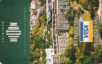 Hotel Keycard Hilton Trinidad Bolivia Front
