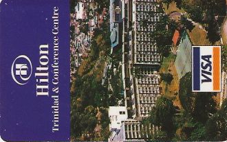 Hotel Keycard Hilton Trinidad Bolivia Front