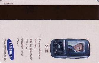 Hotel Keycard Hilton  South Africa Back
