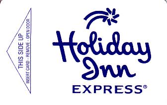 Hotel Keycard Holiday Inn Express Generic Front