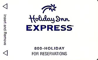 Hotel Keycard Holiday Inn Express Generic Front