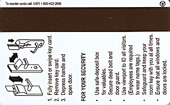 Hotel Keycard Holiday Inn Express Generic Back