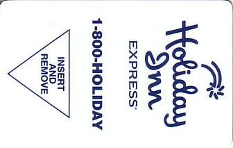 Hotel Keycard Holiday Inn Express Generic Front