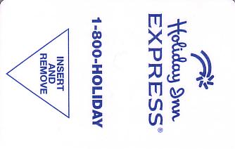 Hotel Keycard Holiday Inn Express Generic Front