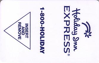 Hotel Keycard Holiday Inn Express Generic Front