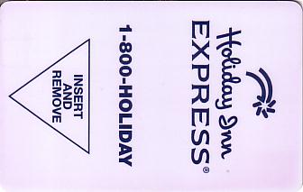Hotel Keycard Holiday Inn Express Generic Front