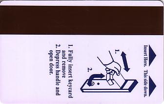 Hotel Keycard Holiday Inn Express Generic Back